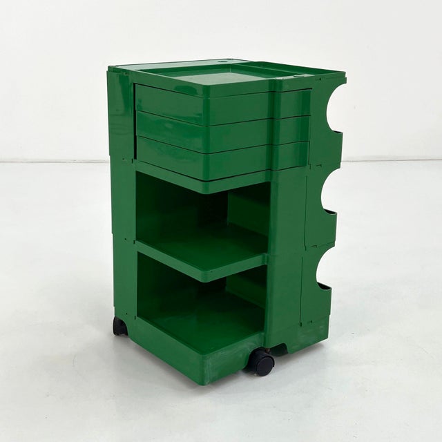 Green Boby Trolley by Joe Colombo for Bieffeplast, 1960s For Sale - Image 11 of 11