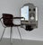 Large Mid-Century Italian Wall Mirror with Brass Frame, 1970s For Sale - Image 12 of 17