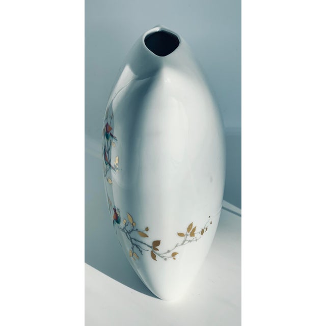 White Mid-Century 1965 Rosenthal 'Love Story' Porcelain Vase by Danish Artist Bjørn Wiinblad For Sale - Image 8 of 12