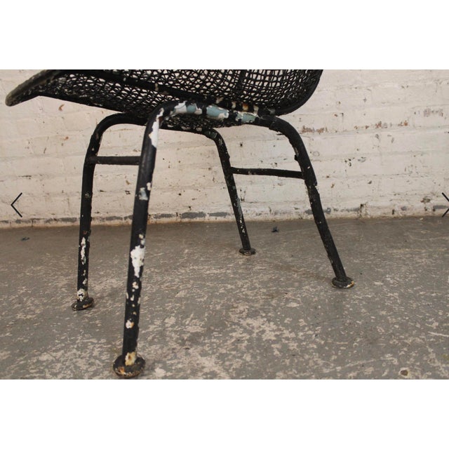 Mid 20th Century Russell Woodard 'Sculptura' Garden Chair, Attributed For Sale - Image 9 of 11