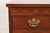 Baker Furniture Chippendale Carved Mahogany Nightstand, Newly Refinished For Sale - Image 10 of 15