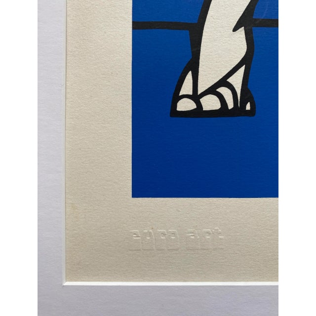 1970s Valerio Adami, Statuette, 1970, Lithograph For Sale - Image 5 of 8
