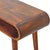 Mid-Century Modern Chestnut-Finish Mango Wood Scandinavian Console Table For Sale - Image 3 of 7
