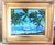 Blue Mark Stanford (American B. 1959 - ) - Sculpture in Oils. "Coconut Trees on the Beach" Signed Oil on Canvas With Coa - For Sale - Image 8 of 14