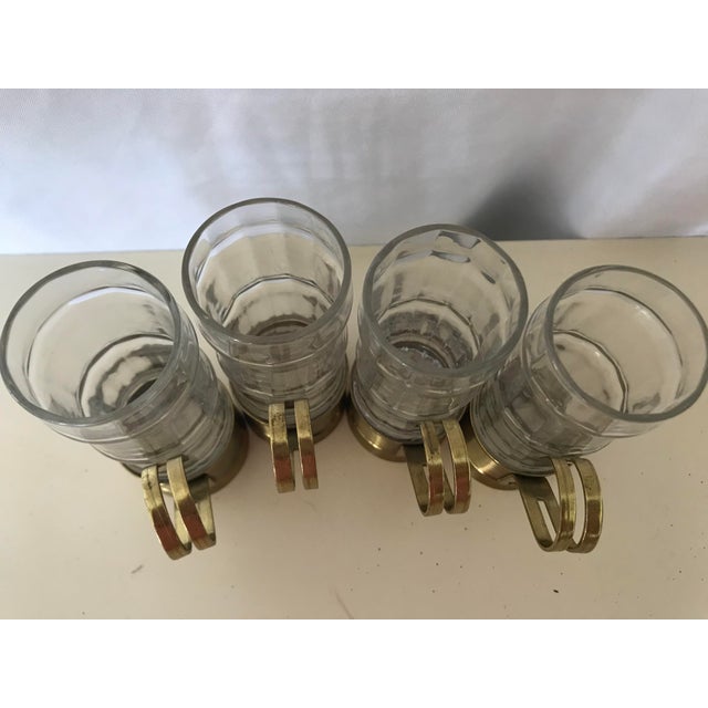 Buecler Mid-Century Turkish Coffee Espresso Cups - Set of Four For Sale - Image 10 of 13