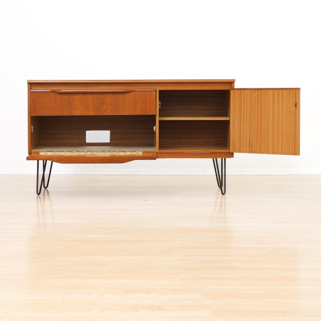 This mid-century storage cabinet was made in the 1970s and is typical of the period. Produced in England this fantastic...