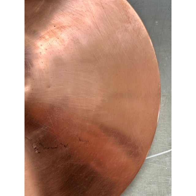 Mid-Century Hungarian Industrial Copper Floor Lamp with Amber Glass Shade, 1970s For Sale - Image 12 of 18