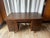Mid-Century Modern Vintage MCM Wood Veneer Desk For Sale - Image 3 of 12