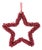 Iron Star Ornament Set of 6  6.5"H For Sale