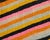 Olive Bold Diagonal Stripe Hand-Knotted Moroccan Wool Runner | 12'11" X 2'7" | One of a Kind For Sale - Image 8 of 10
