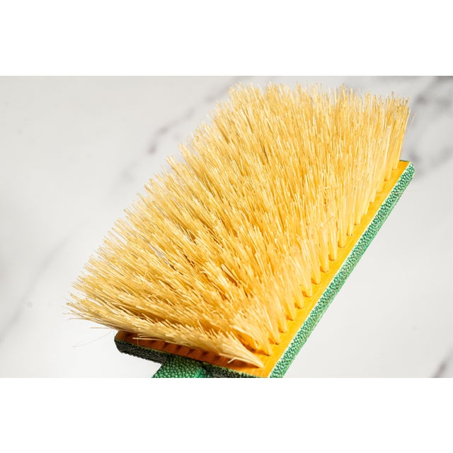 Art Deco Antique Shagreen Dresser Set 5-Piece Vanity Grooming Brush Set For Sale - Image 17 of 18