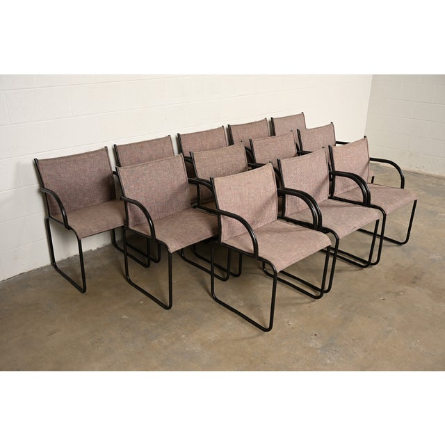 Knoll Richard Schultz for Knoll Modern Model 1407 Armchairs, Set of Twelve For Sale - Image 4 of 13