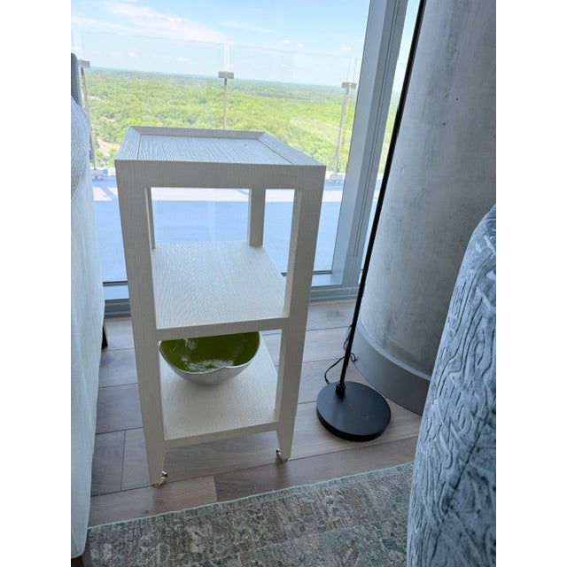 Cream Isadora Side Table, Canvas Cream - Villa & House For Sale - Image 8 of 9