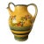 Vintage Terre È Provence French Hand-Painted Ceramic Pitcher, Made in France For Sale