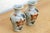 Traditional Pair of Miniature Floral Avian Crackle Glaze Jars For Sale - Image 3 of 8