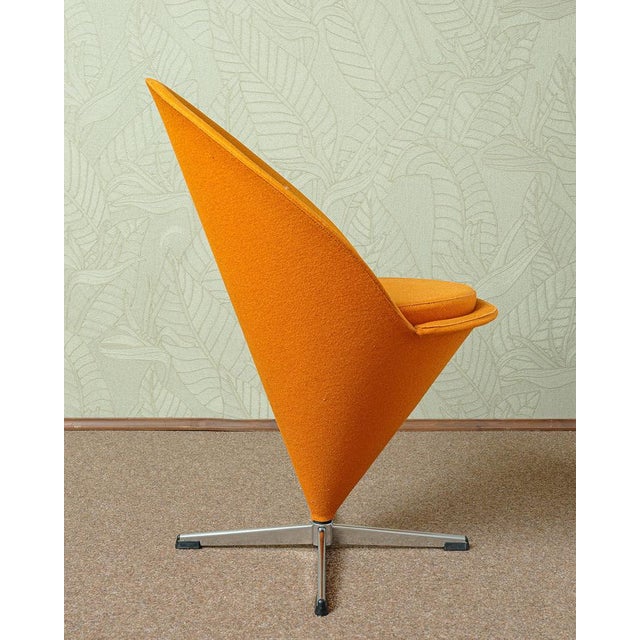 1960s Cone Chair by Verner Pantone, 1960s For Sale - Image 5 of 10