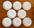 White Vintage Royal Doulton Allegro H5109 Salad Plates, Set of 8 For Sale - Image 8 of 8