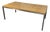 Room & Board Parsons Zebrawood Dining Table For Sale
