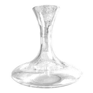 Riedel Crystal Round Modern Wine Decanter For Sale
