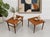 Brown Pair - Mid Century Modern Teak Danish Side Tables, C. 1960’s For Sale - Image 8 of 13