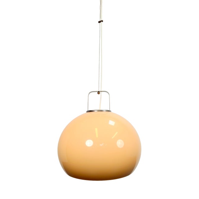 Vintage Zurigo Pendant Lamp by Luigi Massoni for Guzzini, 1960 For Sale