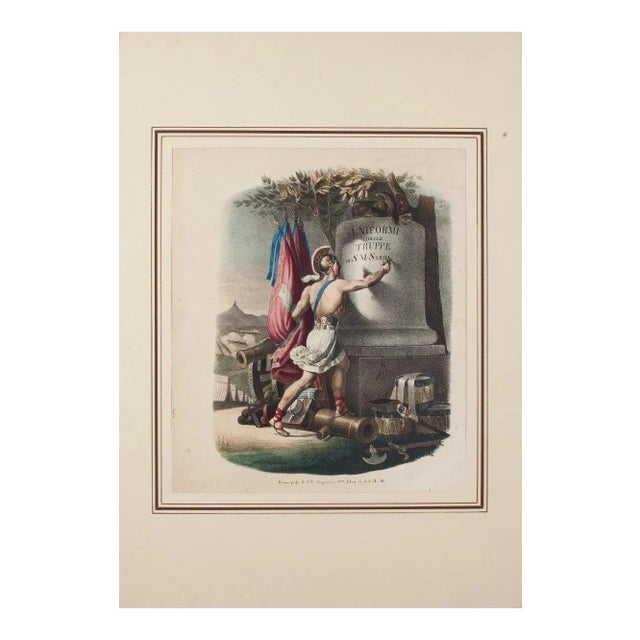 Unknown - Uniformi Delle Truppe di S.M. Sarda - Original Lithograph - 1860 For Sale