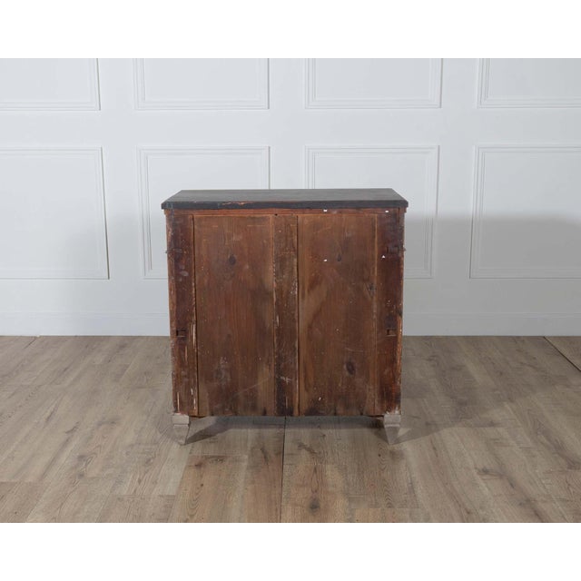 Gray Mid 20th Century Swedish Gustavian Painted Chest of Drawers For Sale - Image 8 of 8