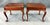 Late 20th Century Pair of Ethan Allen 18th Century Mahogany Collection Chippendale Side Tables For Sale - Image 5 of 14