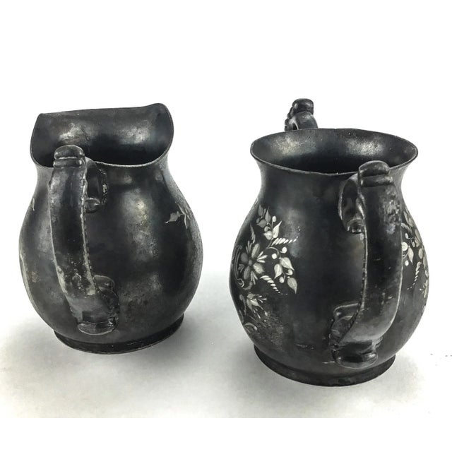 Metal Pathpoint Quadruple Silver Cream & Sugar Set For Sale - Image 7 of 12