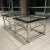 Chrome Chrome Brass & Glass Top End Tables Manner of Mastercraft - a Pair For Sale - Image 8 of 13