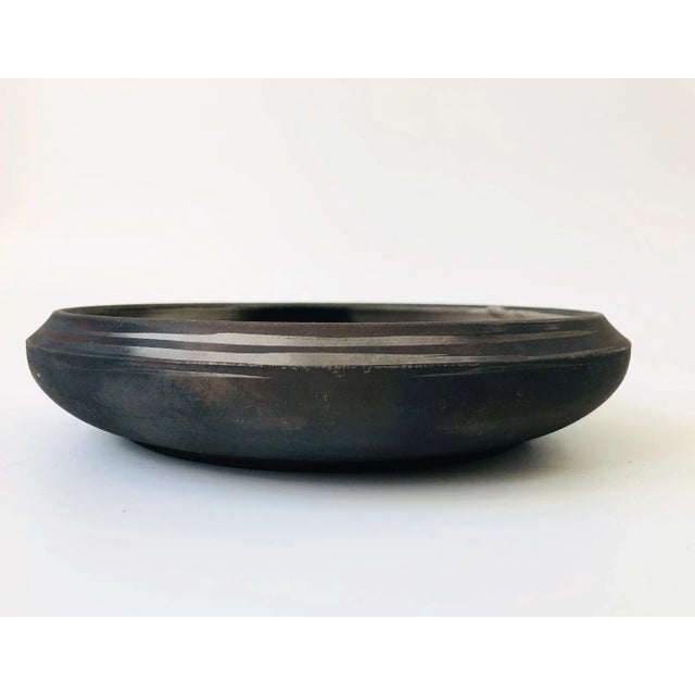 Ceramic Vintage Raku Pottery Tray by Scott Lindberg For Sale - Image 7 of 10