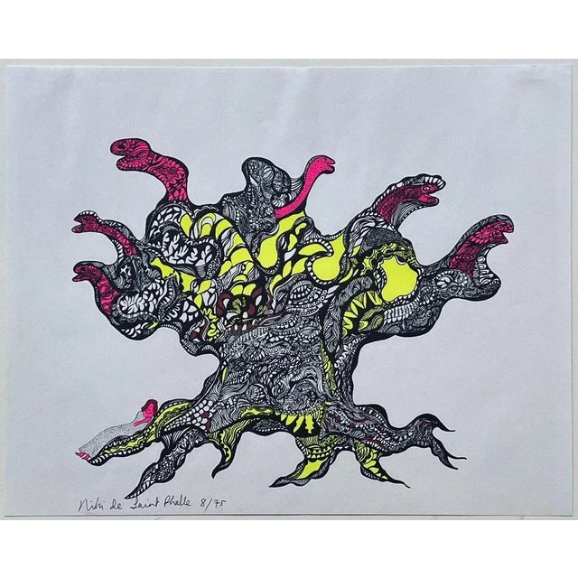 Silkscreen, 1969 Handsigned by the artist in pencil and numbered 8/75 Catalog : [Chenivesse 47] 49.00 cm. x 61.00 cm....