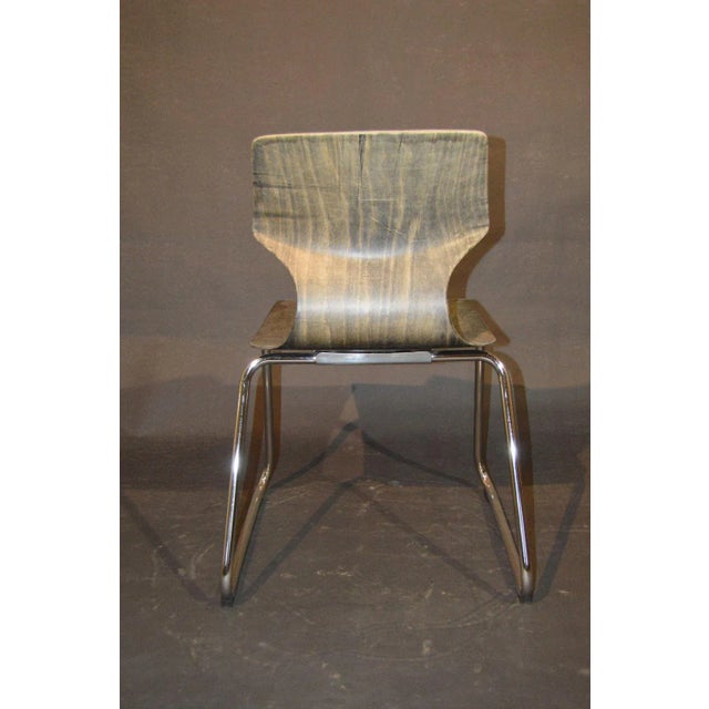 1970s Dining Chairs by Elmar Flötotto for Pagholz Flötotto, 1970s, Set of 4 For Sale - Image 5 of 13