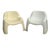 Vintage Toga Chairs by Sergio Mazza for Artemide, 1960s, Set of 2, in Good conditions. Designed 1960 to 1969 This piece...