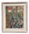 Sven Fritiof Teodor Grandin, City Motif with People, 1960s, Oil Painting on Canvas, Framed For Sale