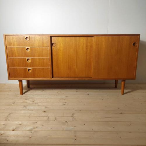 Vintage Teak Sideboard by Christensen & Jun, 1960s For Sale - Image 6 of 6