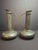 Mid-Century Modern Pair Vintage Pal-Bell Maurice Ascalon Bronze Ewers Pitchers Grape Motif Israel For Sale - Image 3 of 14