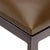 Jamie Young Bradbury Counter Stool, Truffle Leather For Sale - Image 4 of 8