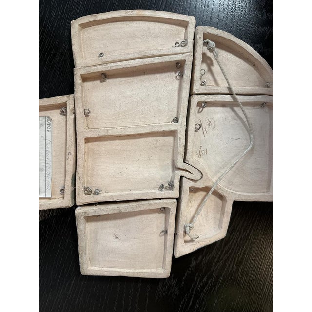 Abstract Bas Relief, 1970s, Ceramic For Sale - Image 3 of 11