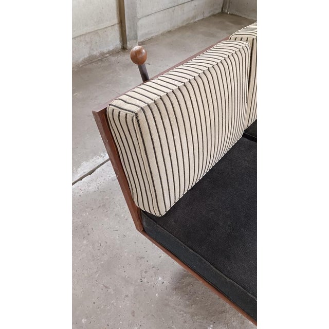 Pierre Guariche Modernist Tubular Sofa attributed to Pierre Guariche, 1920s For Sale - Image 4 of 15