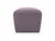 A sleek contemporary statement piece, this custom ottoman showcases a sophisticated architectural profile defined by...