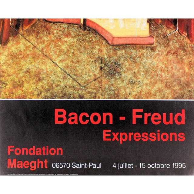 After Francis Bacon, The Pope, Original Vintage Poster, 1995 For Sale - Image 5 of 6