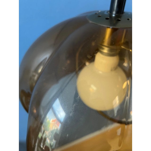 Mid-Century Modern Space Age Pendant Light from Herda, 1970s For Sale - Image 10 of 11