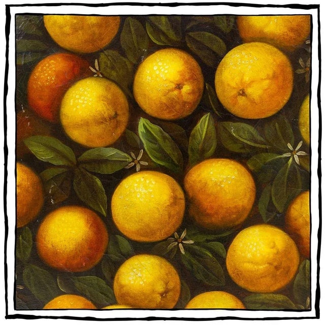 Late 19th Century 19th Century Still Life Paintings With Lemons and Oranges - A Pair For Sale - Image 5 of 7
