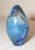 Vintage Signed Robert Eickholt 1993 Hand Blown Art Studio Glass Paperweight Egg For Sale In New York - Image 6 of 12
