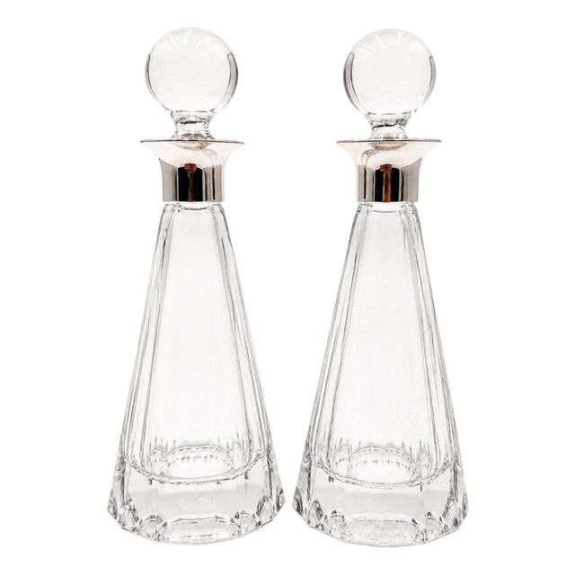 Crispy Hui and Vinaigrier Bottles by Paloma Picasso for Villeroy and Boch, 1989, Set of 2 For Sale