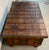 Wood Antique Indian Pitara Chest With Turquoise Patina For Sale - Image 7 of 18