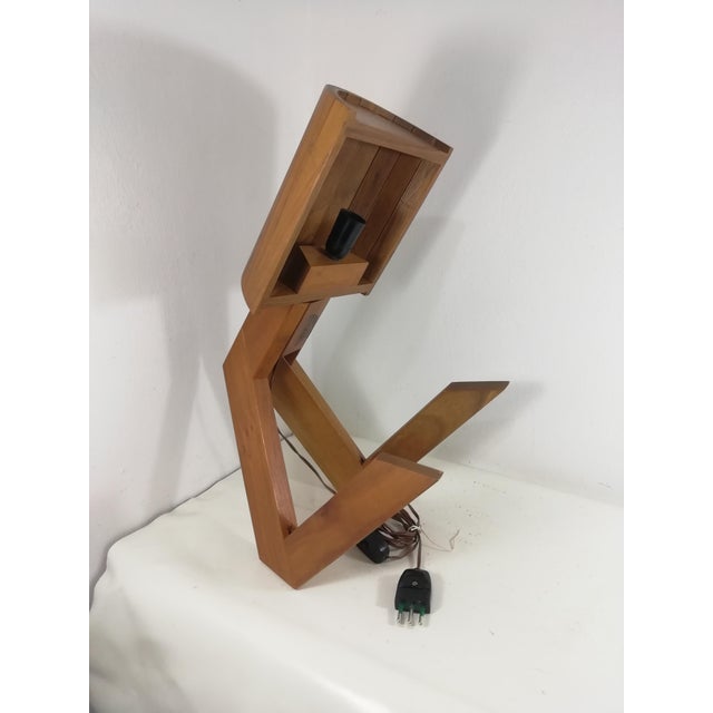 1960s Vintage Mial Table Lamp, 1960s For Sale - Image 5 of 10