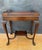 Rococo Louis XV Style Carved Wood Side Table with Gallery Top and Cabriole Legs, 1930s For Sale - Image 3 of 12