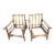 Pair of Ficks Reed Bamboo Lounge Chairs - Vintage MCM Outdoor Furniture For Sale